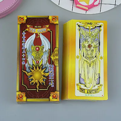 Anime Cardcaptor Sakura Clow Cards Cosplay Fortune Tarot Card Captor Full Set 56 • $9.89