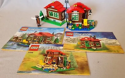 Lego Creator 3 In 1: Lakeside Lodge (31048 - Retired) • $50