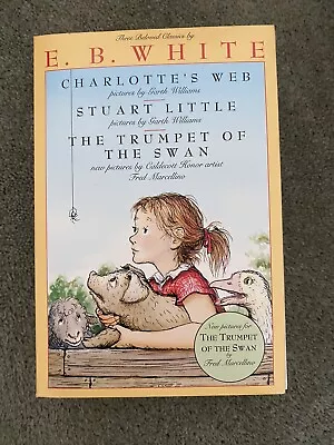 Charlotte’s Web Stuart Little The Trumpet Of Swan Box Set • £9