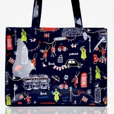 HARRODS LONDON Large Tote Bag New • $100.21