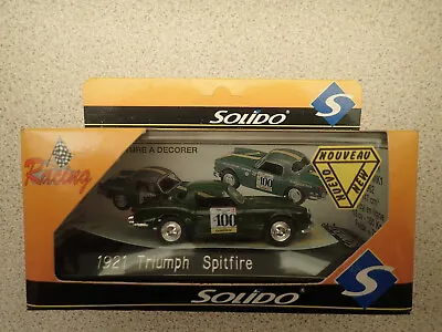 £12.99 • Buy Solido Racing 1:43 1921 Triumph Spitfire Untouched Missing Rear Window