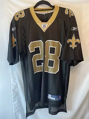 New Orleans Saints #28 Mark Ingram Jersey Shirt Mens M NFL Reebok On-Field Nylon • $29.99