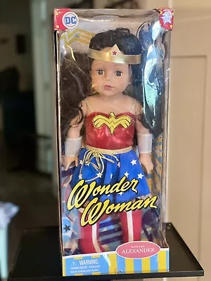 Madame Alexander DC Comics 18  Wonder Woman Doll Super Hero Collectible NIB • $28