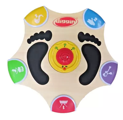 Diggin Wobble Deck Electronic Balance Board Musical Memory Game By Worlds Apart • $24.99