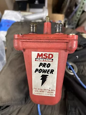 MSD Pro Coil Ignition Coil 8201   *USED* CH • $99.99