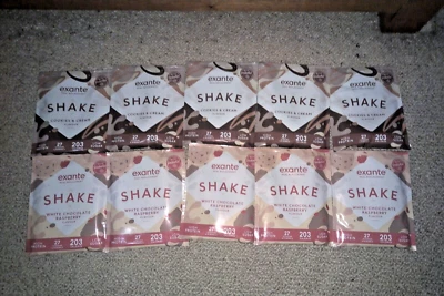 £12.95 • Buy Exante 5 Cookie & Cream, 5 White Choc & Raspberry Shakes Expy 11/23  100% Seller