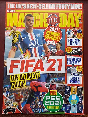 Match Of The Day Magazine  - 2021 Gaming Special - BBC - Football - B7600 • £0.99