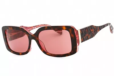 NEW Michael Kors 0MK2165-377487 Dark Tortoise Geranium Pink Sunglasses • $89