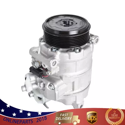 For Mercedes-Benz 2000-2014 S500 S430 AC A/C Compressor W/Clutch 5.0L Aluminum • $111.84