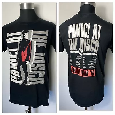 Panic At The Disco 2016 Winter Tour T-shirt Double Side M • £5