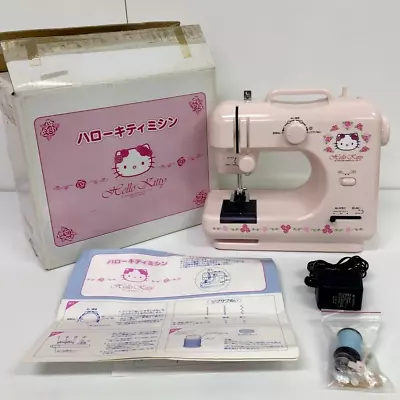 $107 • Buy Shinko Hello Kitty Sewing Machine YN-425 H25×W28.5×D11.5cm From Japan F/S 1.5Kg
