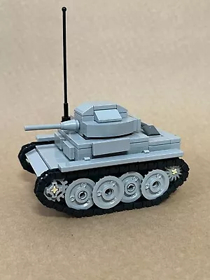 Lego Custom WW2 German  Panzer Il 'Lynx' Made With REAL Lego Bricks • $85