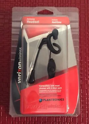 NEW Verizon Wireless Plantronics Exclusive Wired Headset - Universal - MX150BCAE • $15.29