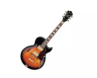 Ibanez AG75GBS AG Standard Hollow Body Electric Guitar - Brown Sunburst • $499.99