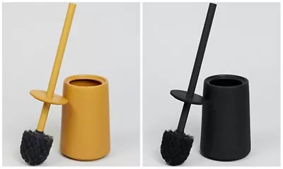 Sleek And Modern Chunky Ceramic Toilet Brush Great Addition To Your Bathroom. • £19.99