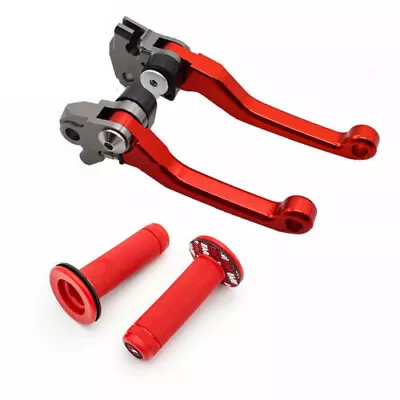 CNC Dirt Bike Clutch Brake Levers For Honda CRF250X CRF450X 2005 2006 2007-2017 • $37.99