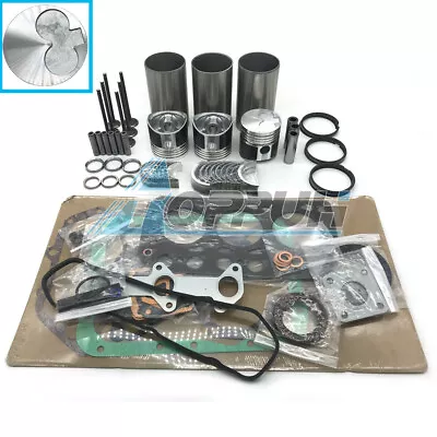 Overhaul Rebuild Kit For Mitsubishi K3D Engine Iseki TU170F TU177 Tractor Repair • $610