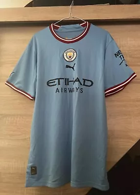 Manchester City Home Football Shirt 2022/2023 • £20