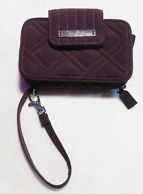 Vera Bradley  Wine Burgundy Cell Card Case • $24