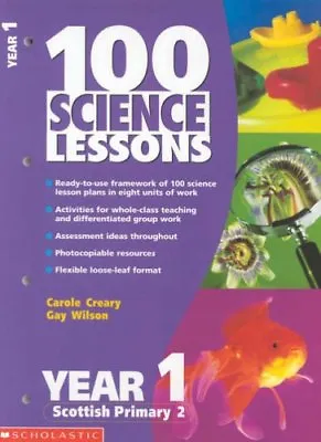 £2.49 • Buy 100 Science Lessons For Year 1,Carole Creary, Gay Wilson
