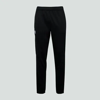 Canterbury Mens Vapodri Poly Knit Pants Black Large E513152 Brand New With Tags • £29.95