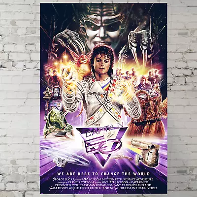 Captain EO Movie Poster Michael Jackson George Lucas Poster - 11x17  Wall Art • $14.90