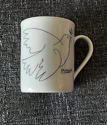 Picasso Living Dove 12/28/61 Coffee Mug 1995 Masterpiece Editions  • $12.99