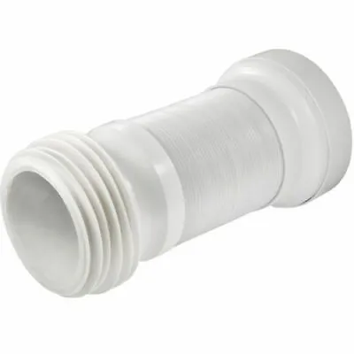 £8.78 • Buy Flexible Toilet WC Waste Flexi Pan Connector For Standard 4  Pipe (110MM) L55CM