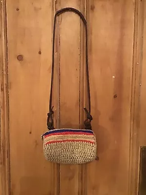 Cute Raffia Bag (will Also Fit On Bike Seat/handlebars) • £25