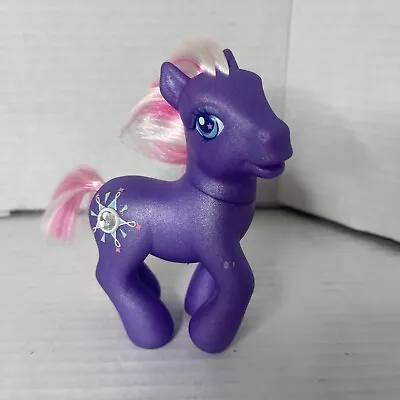 2003 G3 My Little Pony Ponies Star Dasher Jewel Gem Purple 4 1/2  • $6.97