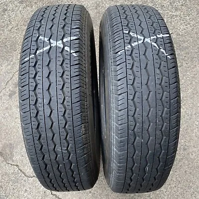 195R15c - 2 Used Tyres BRIDGESTONE RD-613 STEEL • $80