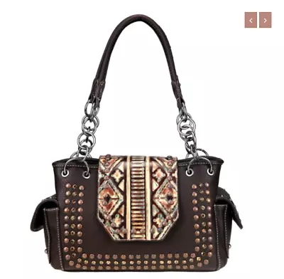 Montana West TR104G-8085 Trinity Ranch Embossed/Fringe Collection Concealed  • $74.99