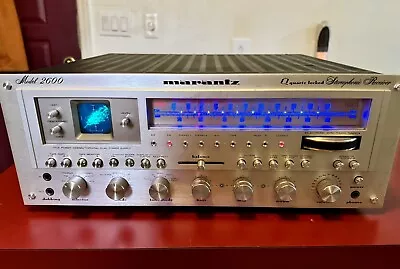 Marantz 2600 Stereo Receiver.serviced And Ready To Enjoy.partial Recap And More. • $8995