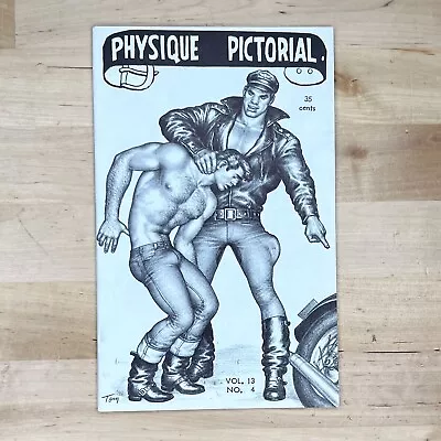 PHYSIQUE PICTORIAL Vol 13 No 4 — 1963 — Vintage Male Magazine UNCIRCULATED • $24.95