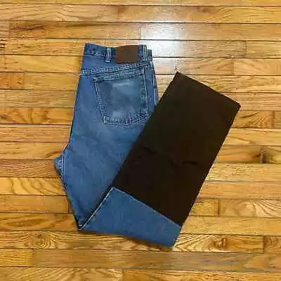 Wrangler Pro Gear Denim Brush Guard Pants Men’s 36x34 Canvas Hunting Work • $19.99