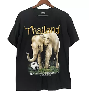 Mr. Big Outfitters Thai Elephant T-Shirt Double Print Mens L • $9.95