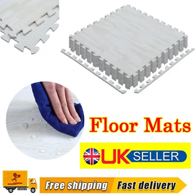 £85.95 • Buy Interlocking EVA Soft Foam Floor Mats Yoga Tiles Gym Flooring Mats Kids Playroom