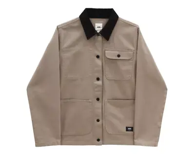 Vans Women's Drill Chore Military Khaki Jacket (VN0A47Y3H3G) Size XL - NWT  • $60.13