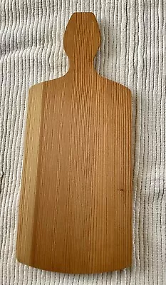 Handmade Retro Wooden Cheese Board • £4.75