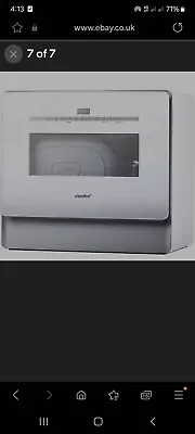 COMFEE' Table Top Dishwasher KWH-TDW501C-UK Slimline Countertop Dishwasher • £180