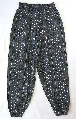 80's 90's Vintage Gym Workout Parachute Baggy Pants Allover Print USA Surf Club • $64.98