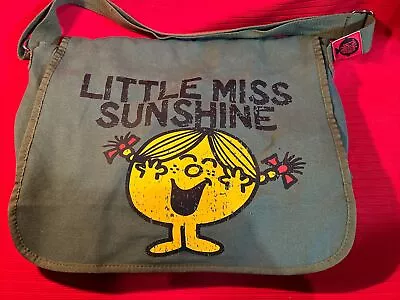 Official Little Miss Sunshine Army Green Canvas Messenger Bag • $34.99