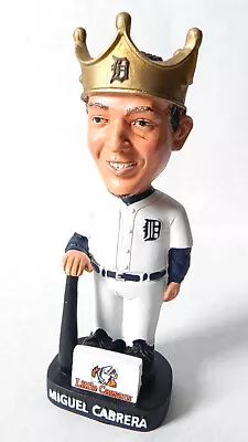 2008 Miguel Cabrera AL HR Champion Detroit Tigers SGA Bobblehead Little Caesars • $49.99