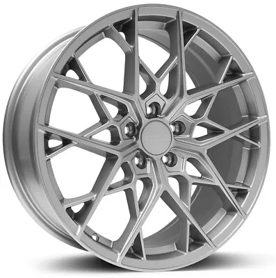 Alloy Wheels 19  Romac Vortex Silver For VW Jetta [Mk4] 11-18 • $971.44