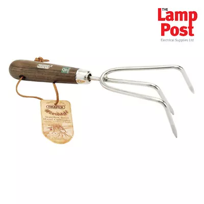 Draper 83747 Hand Cultivator With FSC Certified Ash Handle Garden Tool • £4.99