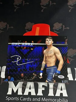 Diego Lopes Autographed UFC MMA 8x10 Photo Auto Featherweight PSA DNA ITP COA • $34.99