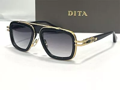 New Dita Lxn-evo Dts403-a-01 Matte Black Gold Gray Gradient Sunglasses 2024 • $118