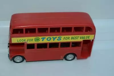 TTA - OK TOYS (HONG KONG) - LONDON DOUBLE DECK BUS - 150mm • £1.99