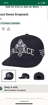 Palace Saves SnapBack Palace Skateboards • £90