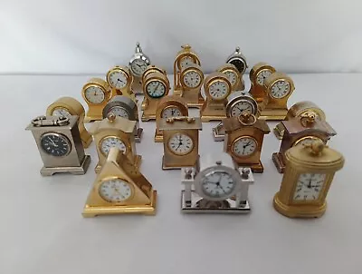 22 X Novelty Clocks Napoleon Hat Other Mantle Clocks B10 • £9.99